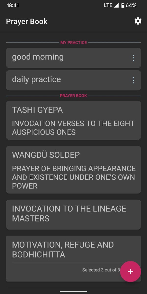 Longchen app screenshot